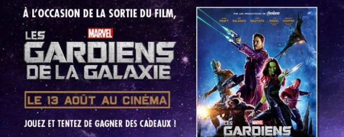 Concours Guardians of the Galaxy : les résultats